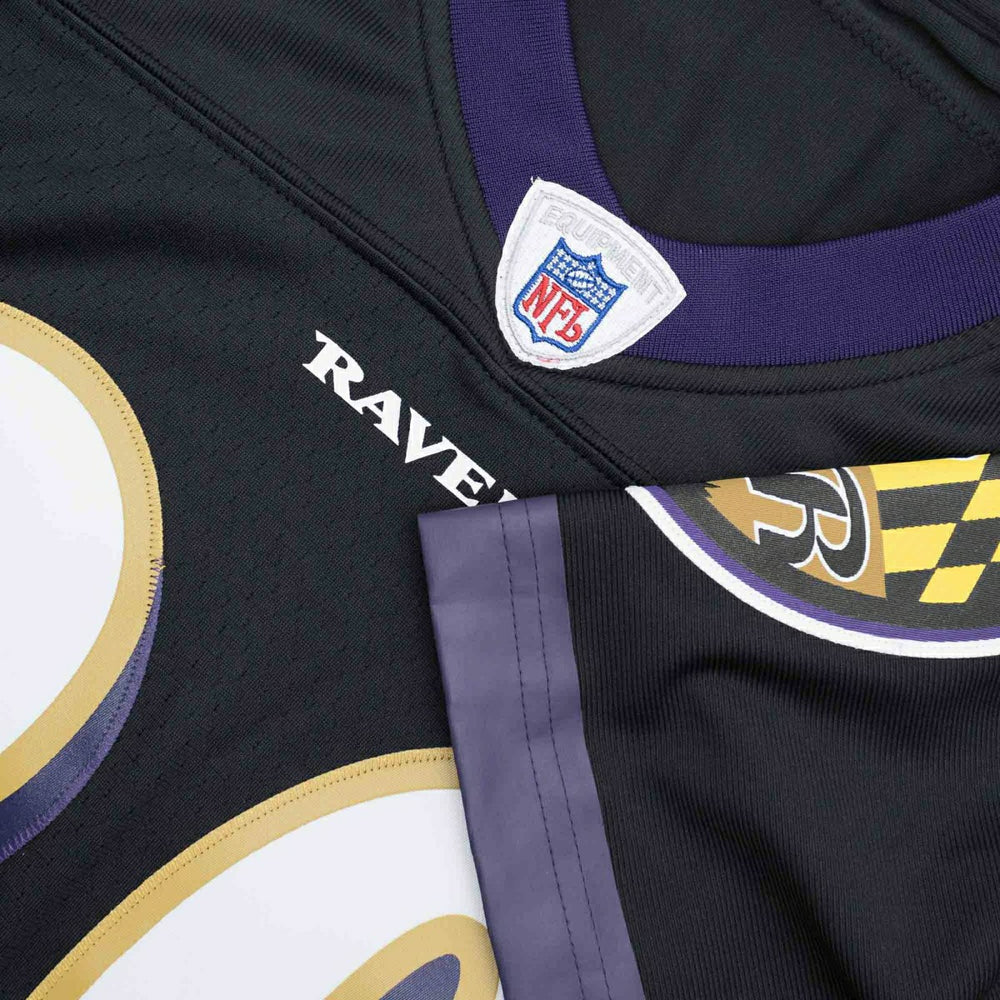 Ed Reed #20 Baltimore Ravens Mitchell & Ness Throwback NFL Jersey Black - Taass outlet