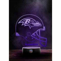 Baltimore Ravens NFL Helmet LED Sign - Taass Online