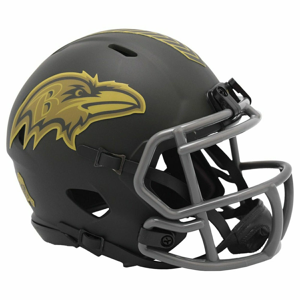 Baltimore Ravens 2025 Salute to Service NFL Speed Mini Helmet - Taass Online