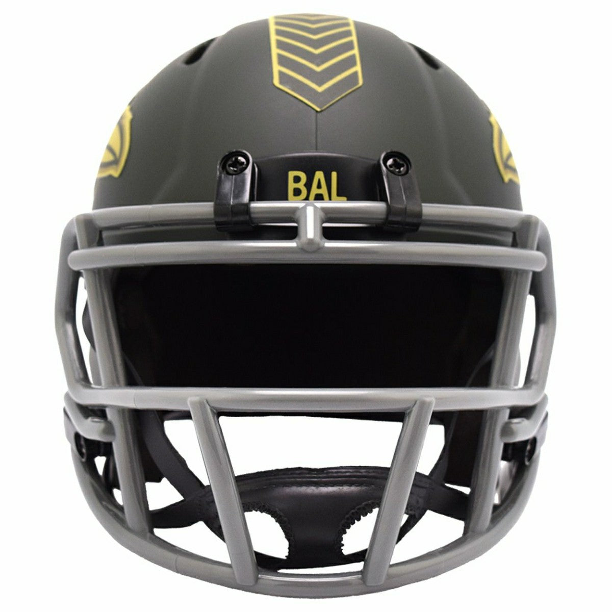 Baltimore Ravens 2025 Salute to Service NFL Speed Mini Helmet - Taass Online