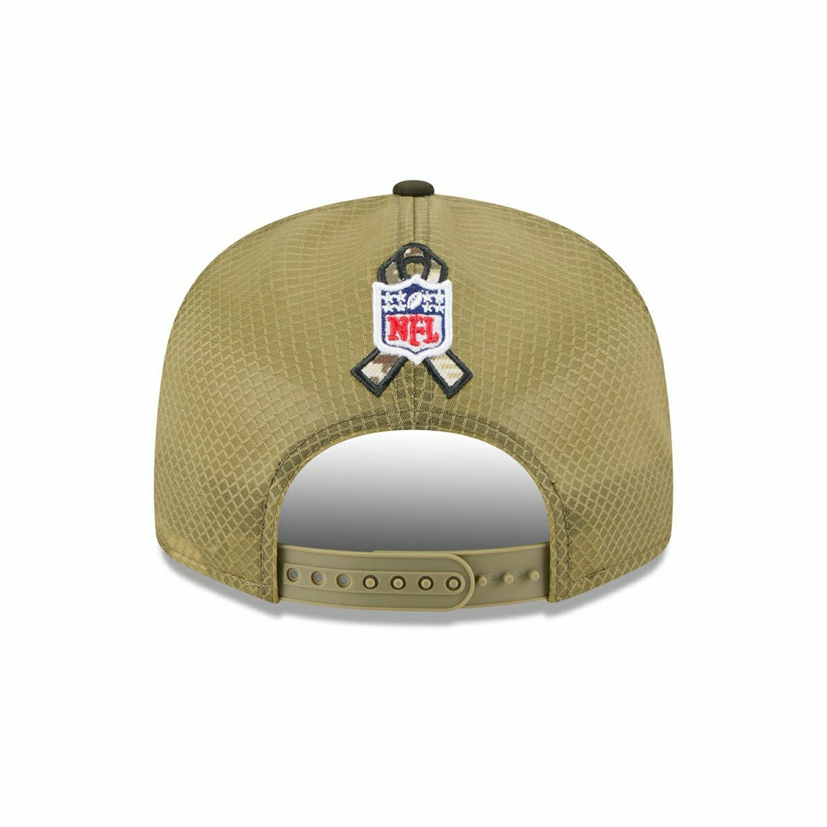Baltimore Ravens 2025 NFL Salute to Service 9FIFTY Split Panel Trucker Snapback Cap Olive - Taass outlet