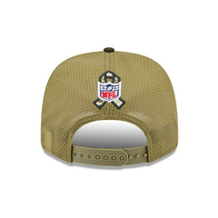 Baltimore Ravens 2025 NFL Salute to Service 9SEVENTY Trucker Snapback Cap Olive - Taass discount