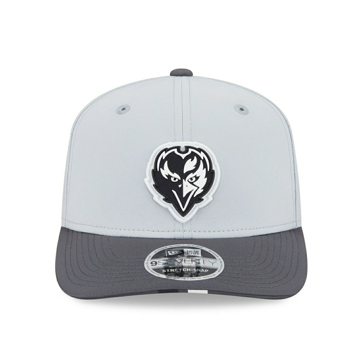 Baltimore Ravens 2025 NFL Training Camp New Era  9SEVENTY Stretch-Snap Cap CW Gray - Taass on sale