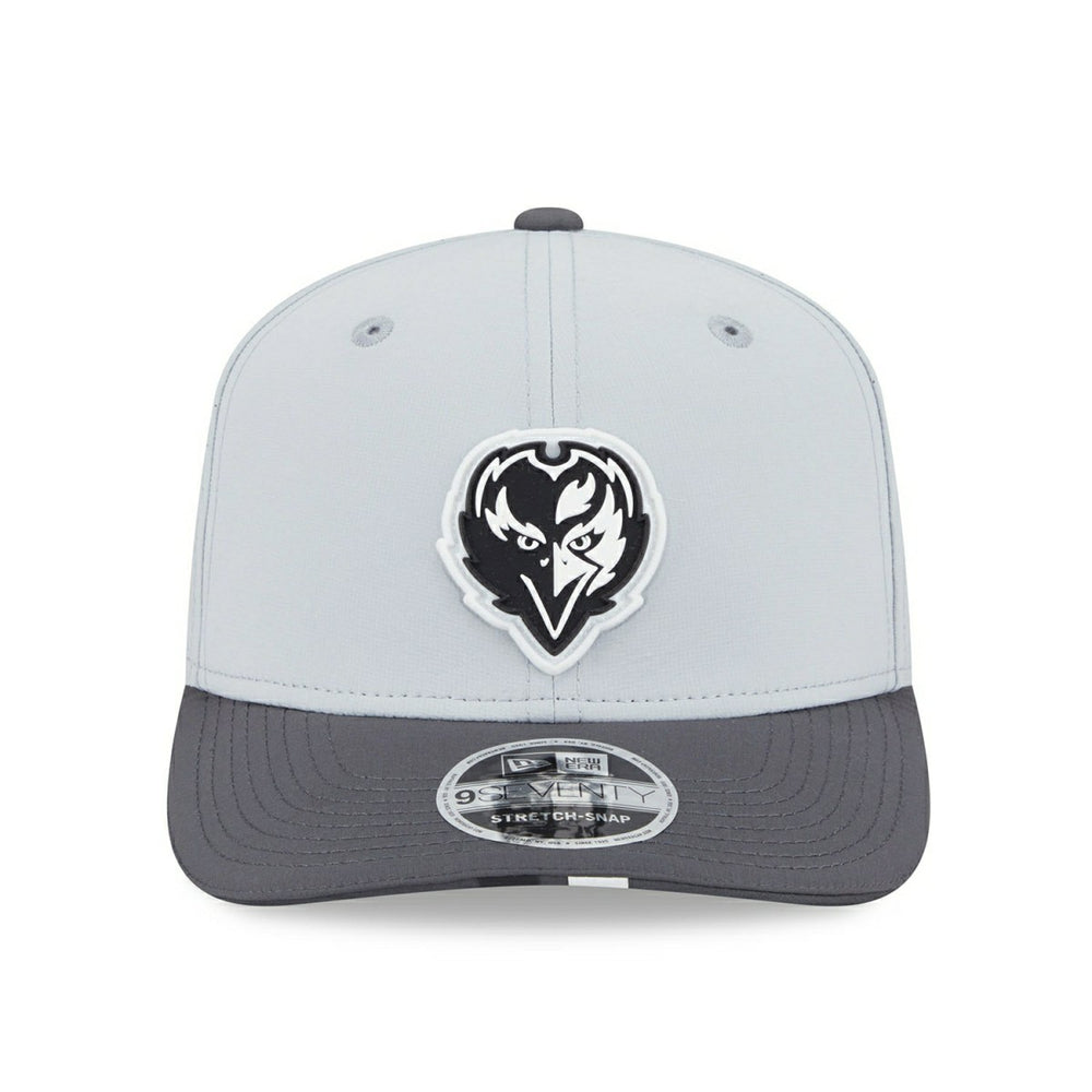 Baltimore Ravens 2025 NFL Training Camp New Era  9SEVENTY Stretch-Snap Cap CW Gray - Taass on sale