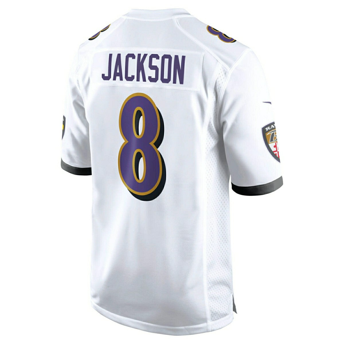 Lamar Jackson #8 Baltimore Ravens Nike Game NFL Jersey White - Taass sale