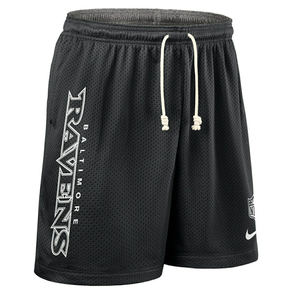 Baltimore Ravens 2025 NFL Sideline Reversible Mesh Nike Dri-FIT Shorts Black - Taass for sale