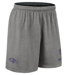 Baltimore Ravens 2025 NFL Sideline Reversible Mesh Nike Dri-FIT Shorts Black - Taass for sale