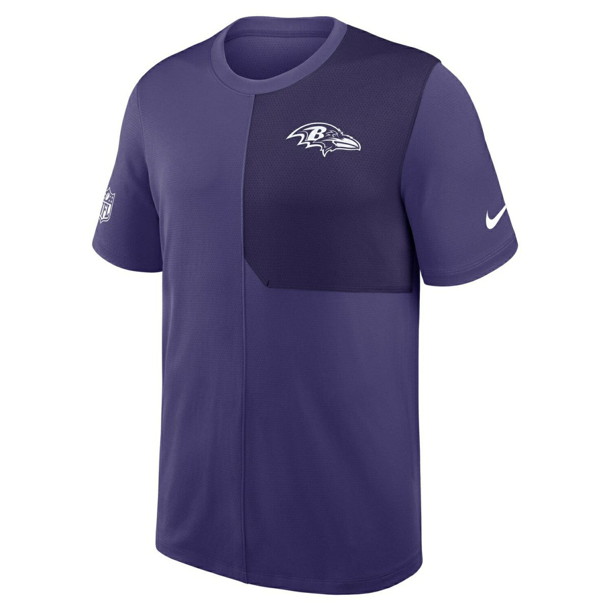 Baltimore Ravens 2025 NFL Sideline Nike Dri-FIT Coach UV Top Purple - Taass Online