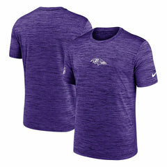 Baltimore Ravens 2025 NFL Sideline Nike Velocity Performance T-Shirt Purple - Taass outlet