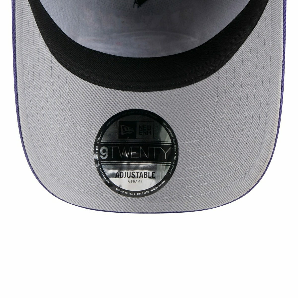 Baltimore Ravens 2025 NFL Draft 9TWENTY A-Frame Adjustable Cap Black - Taass discount