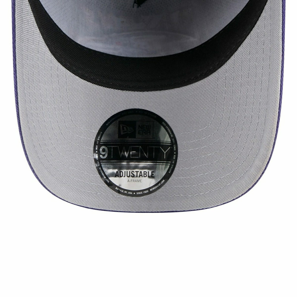 Baltimore Ravens 2025 NFL Draft 9TWENTY A-Frame Adjustable Cap Black - Taass discount