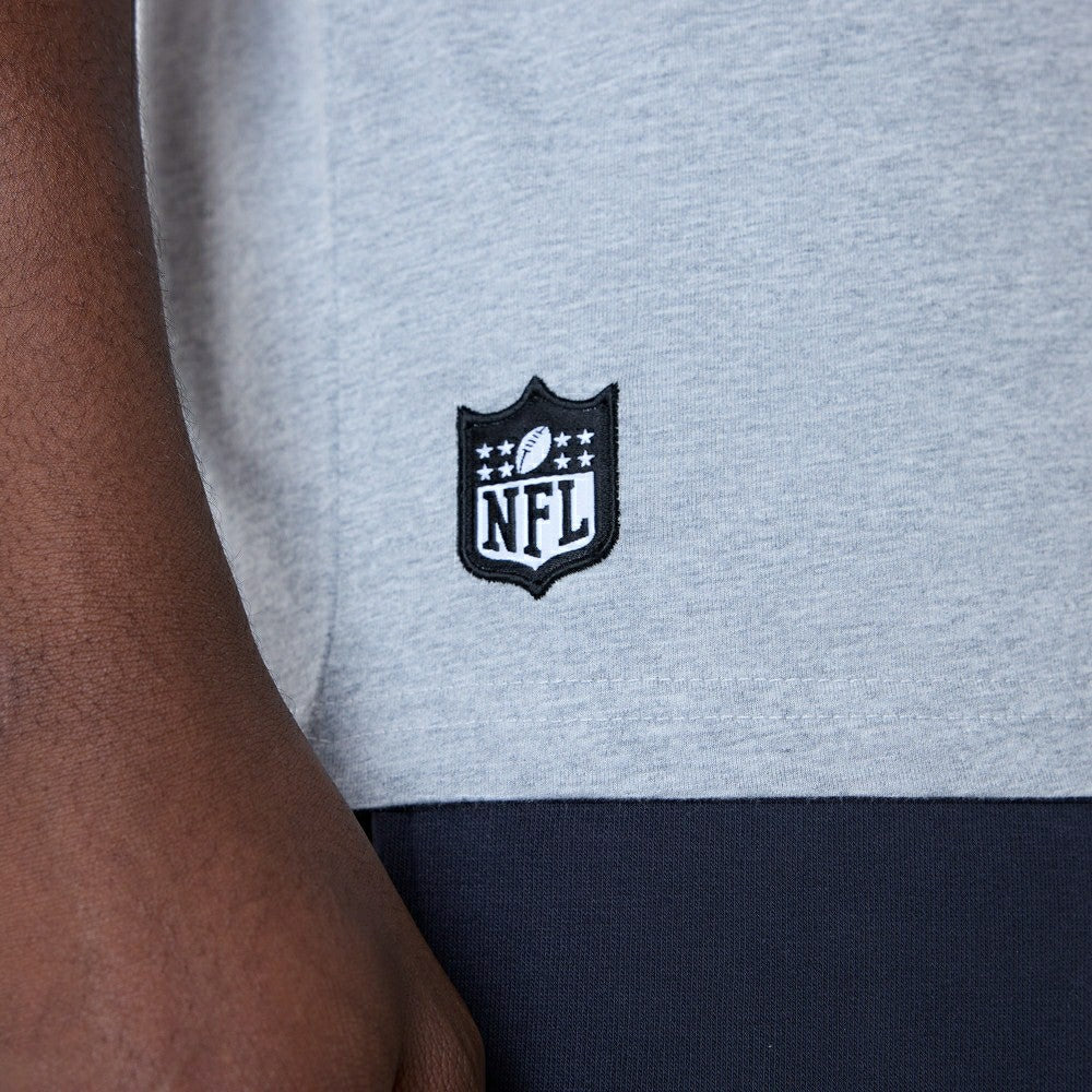 Baltimore Ravens Super Bowl XXXV Oversized NFL T-Shirt Gray - Taass on sale