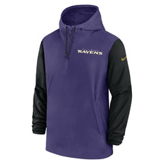 Baltimore Ravens 2024 NFL Sideline Pre-Game Nike Lightweight Player Jacket Purple - Taass on sale