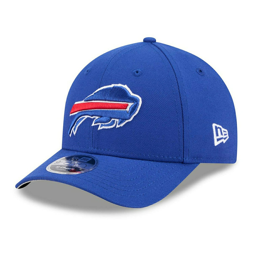 Buffalo Bills NFL Team Logo New Era 9FORTY M-Crown Snapback Cap Blue - Taass outlet