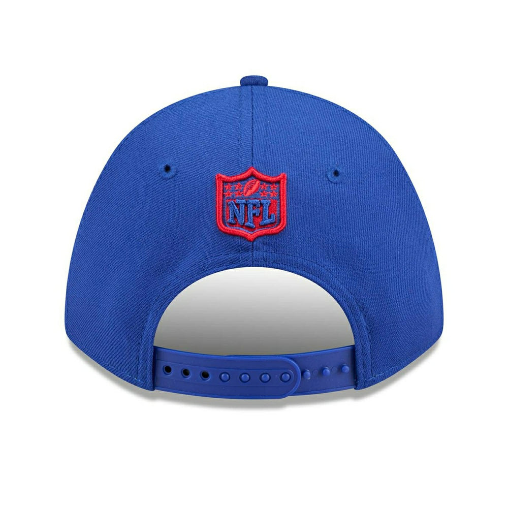Buffalo Bills NFL Team Logo New Era 9FORTY M-Crown Snapback Cap Blue - Taass outlet