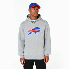 Buffalo Bills Logo Hoodie NFL Sweatshirt Grey - Taass outlet