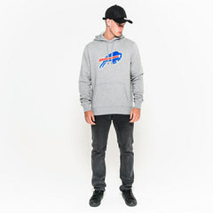 Buffalo Bills Logo Hoodie NFL Sweatshirt Grey - Taass outlet