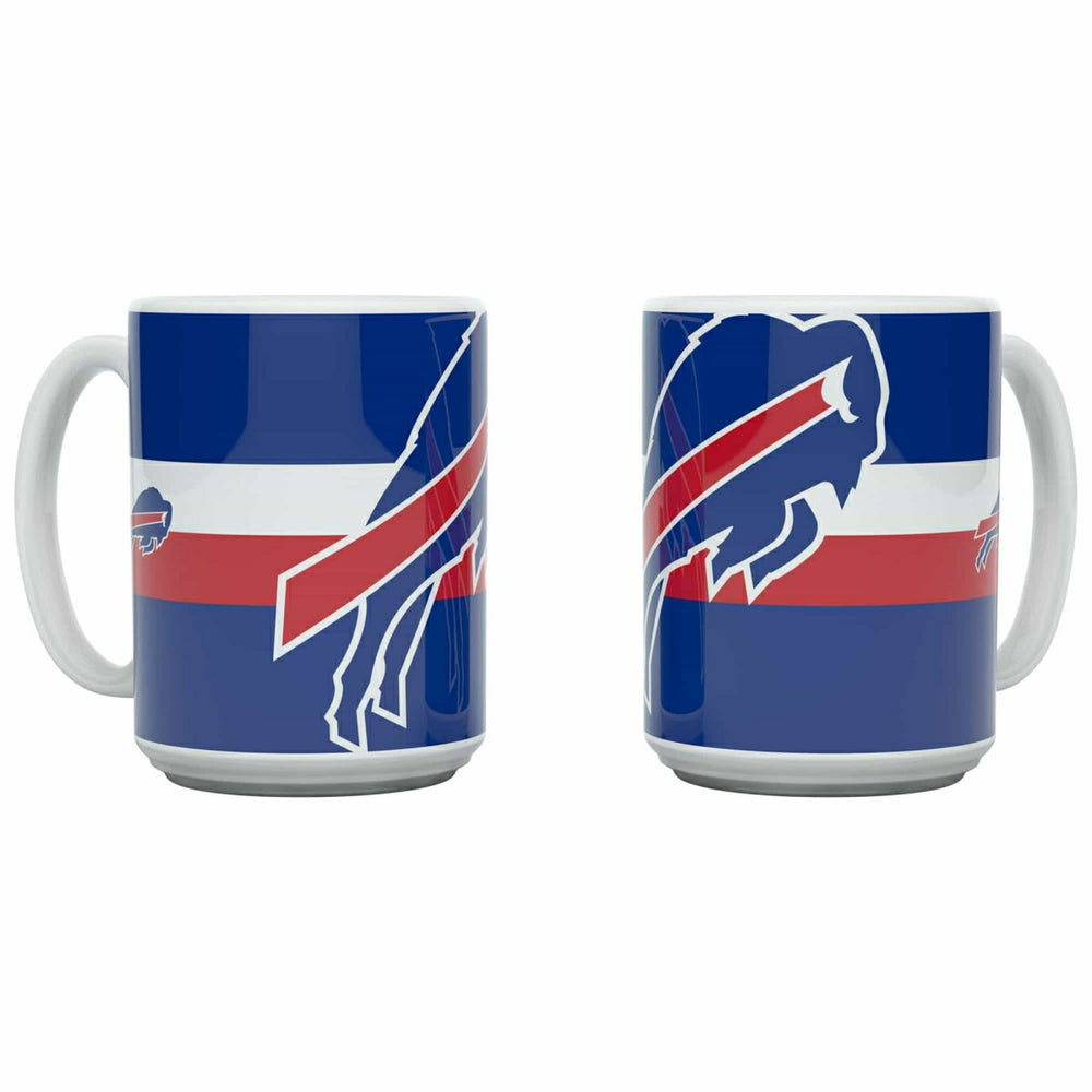 Buffalo Bills Triple Logo Jumbo Mug (450 ml) - Taass sale