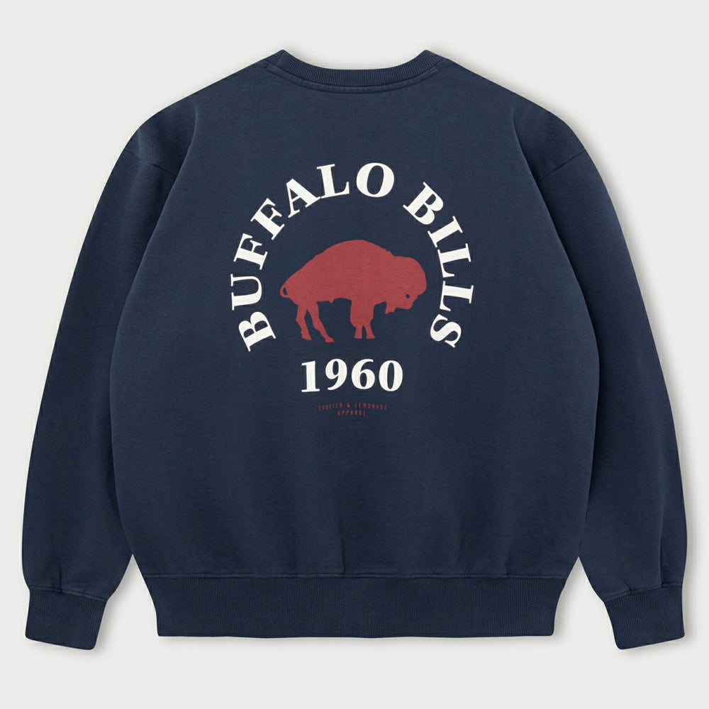 Buffalo Bills L&L '96 Classics NFL Crew Sweater Navy - Taass outlet