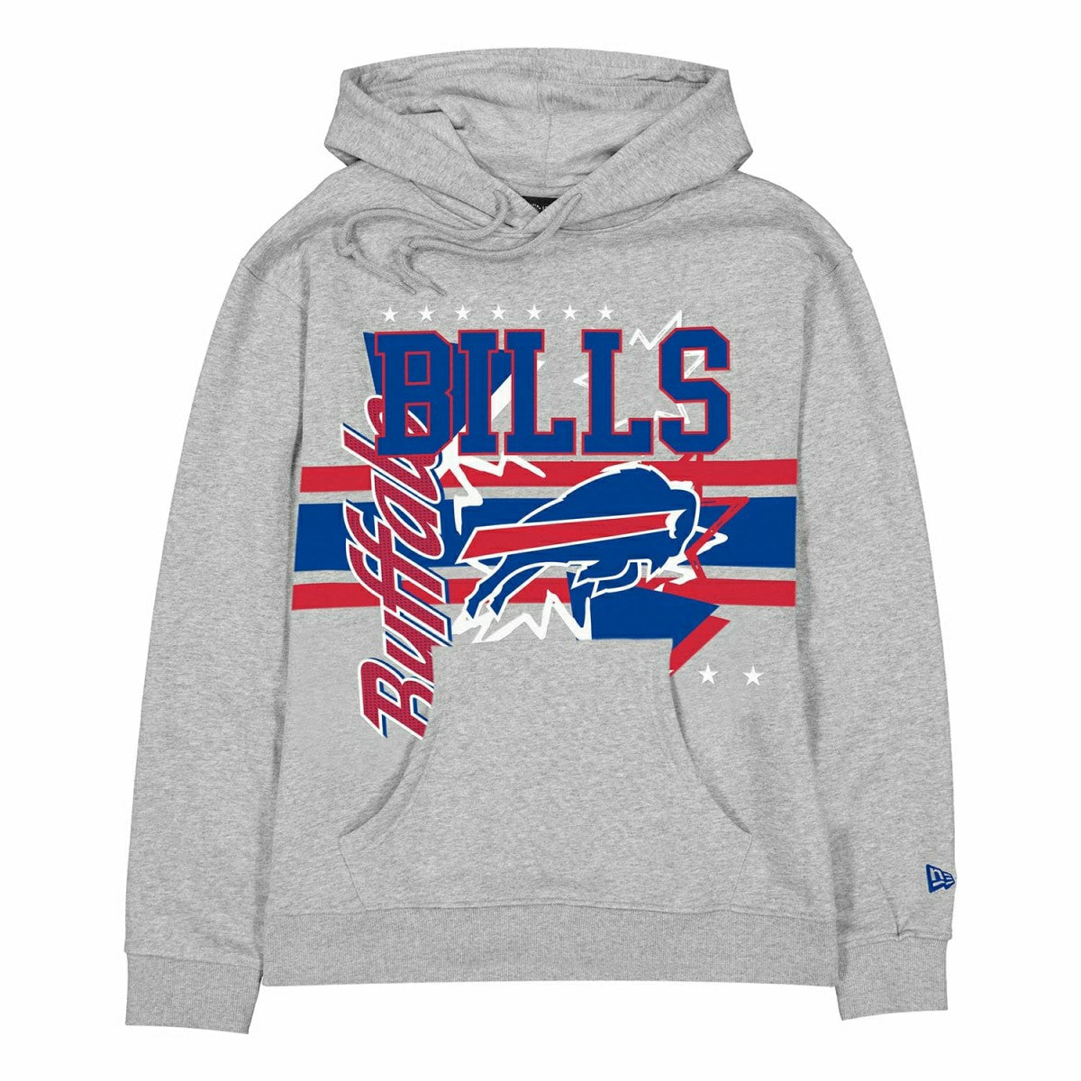 Buffalo Bills Sport Classics Oversized NFL Hoodie Gray - Taass sale