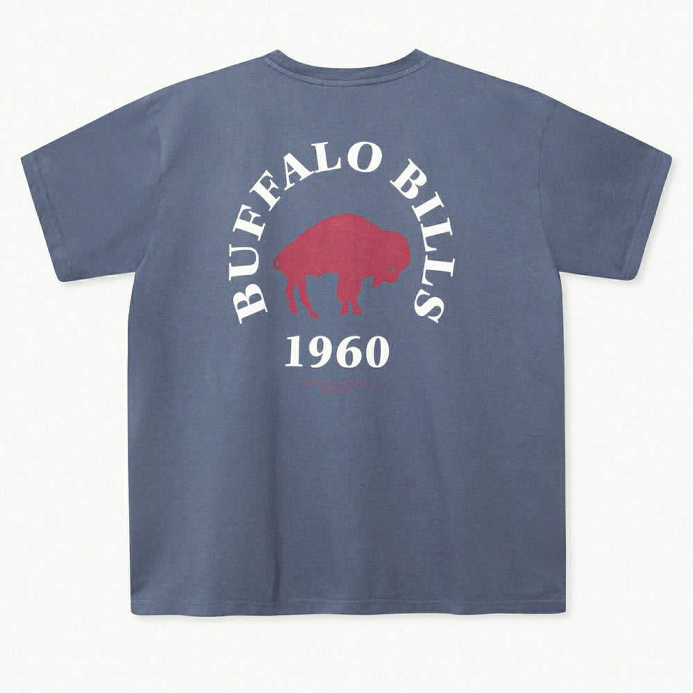 Buffalo Bills L&L '89 Classics NFL T-Shirt Navy - Taass outlet