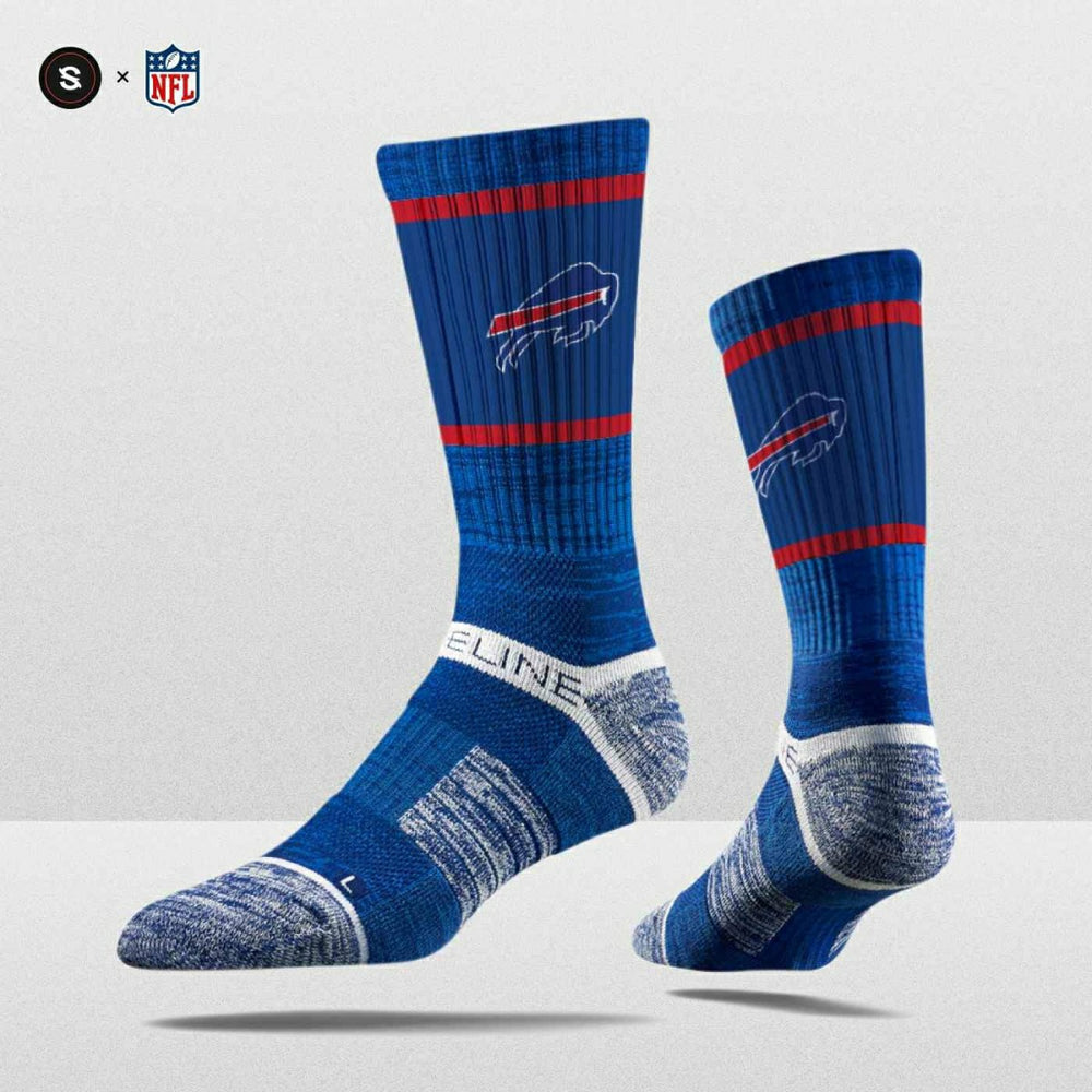 Buffalo Bills Strideline Premium NFL Crew Socks - Taass US
