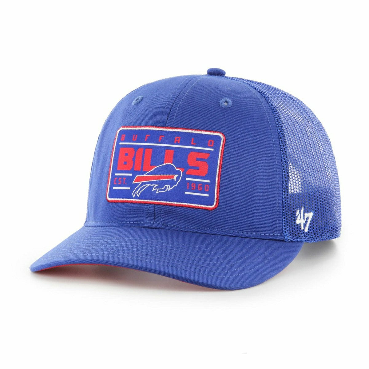 Buffalo Bills Hardline '47 Trucker Snapback NFL Cap Blue - Taass on sale