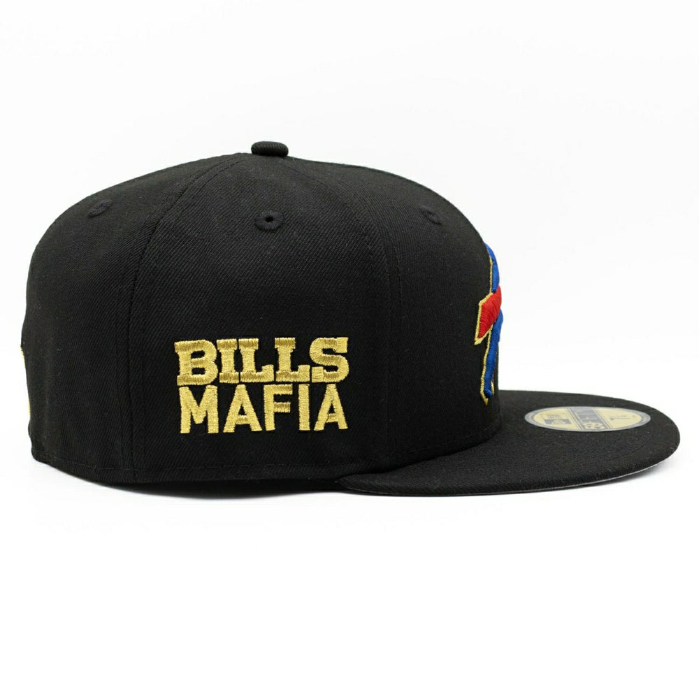 Buffalo Bills Mafia 59FIFTY Fitted NFL Cap Black - Taass US