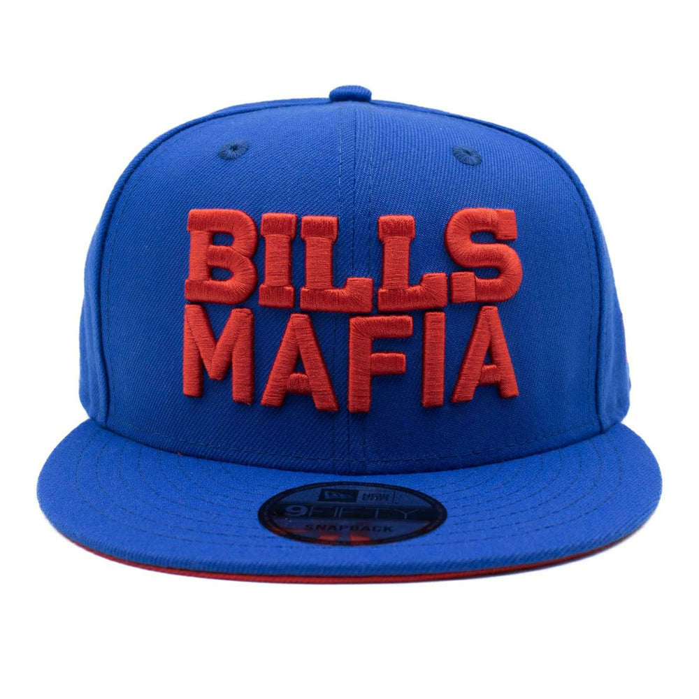Buffalo Bills "BILLS MAFIA" New Era 9FIFTY Snapback NFL Cap Blue - Taass on sale