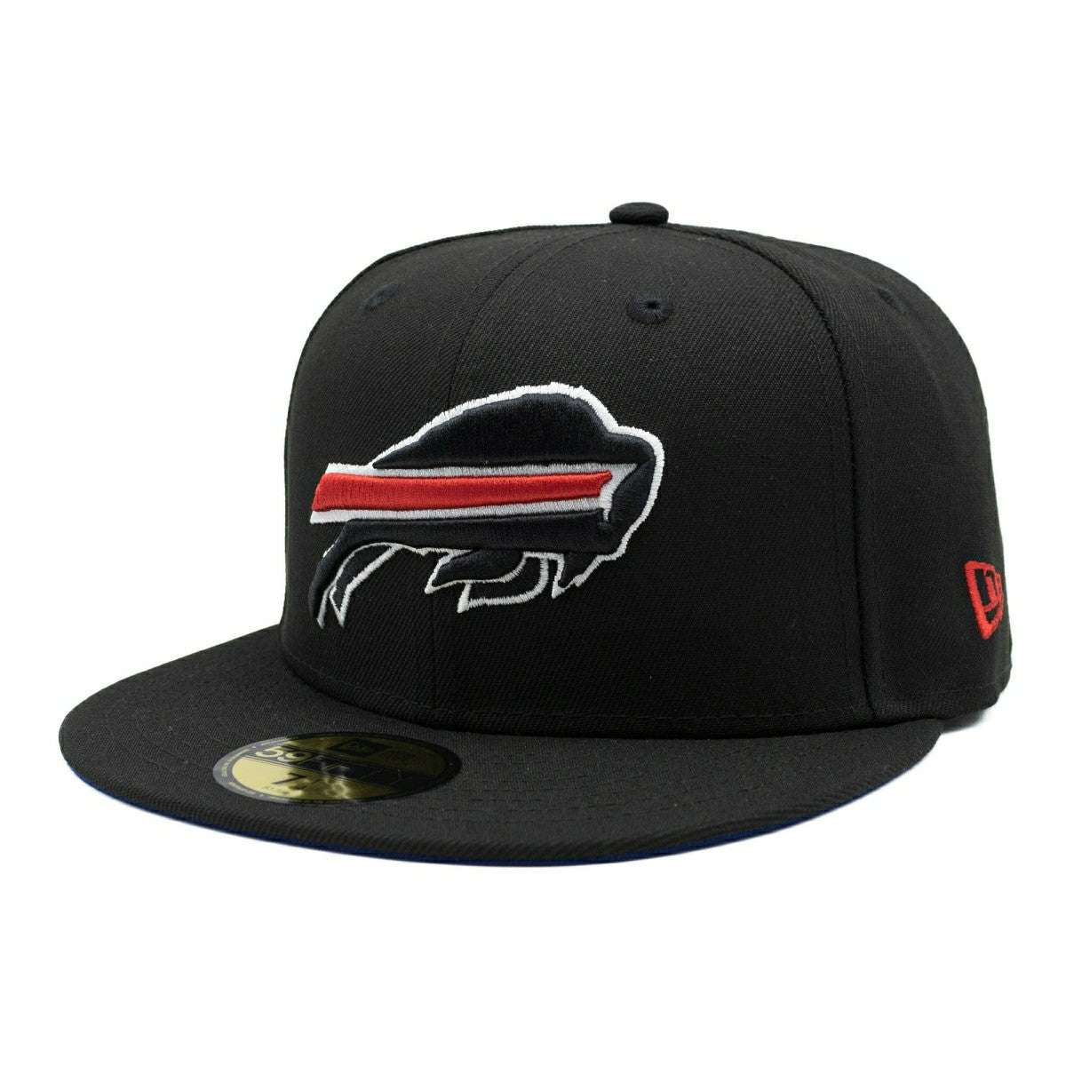 Buffalo Bills 60th Anniversary New Era 59FIFTY Fitted NFL Cap Black - Taass sale