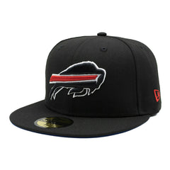 Buffalo Bills 60th Anniversary New Era 59FIFTY Fitted NFL Cap Black - Taass sale