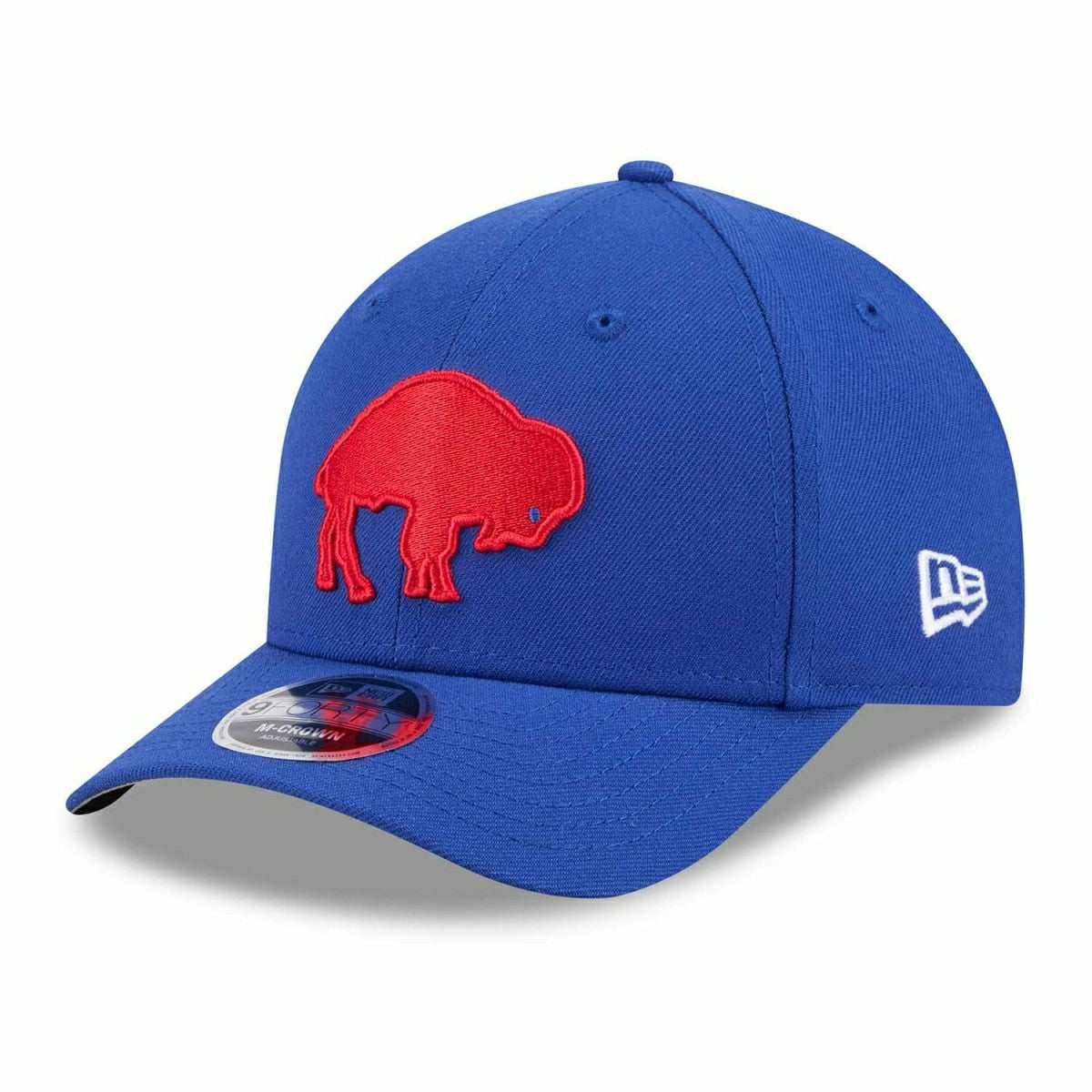 Buffalo Bills NFL Throwback New Era 9FORTY M-Crown Snapback Cap Blue - Taass for sale