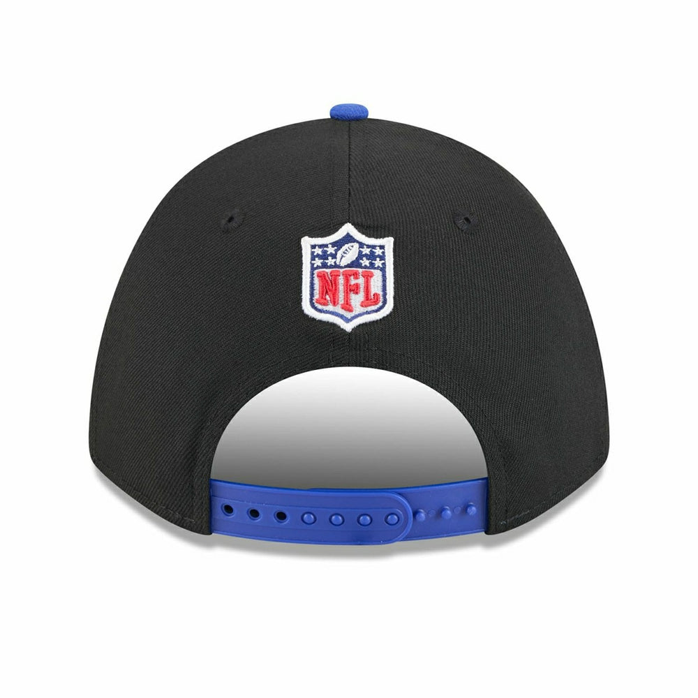 Buffalo Bills 2025 NFL Draft 9FORTY M-Crown A-Frame Snapback Cap Black - Taass outlet