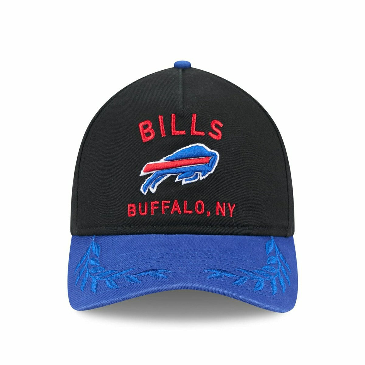 Buffalo Bills 2025 NFL Draft 9TWENTY A-Frame Adjustable Cap Black - Taass discount