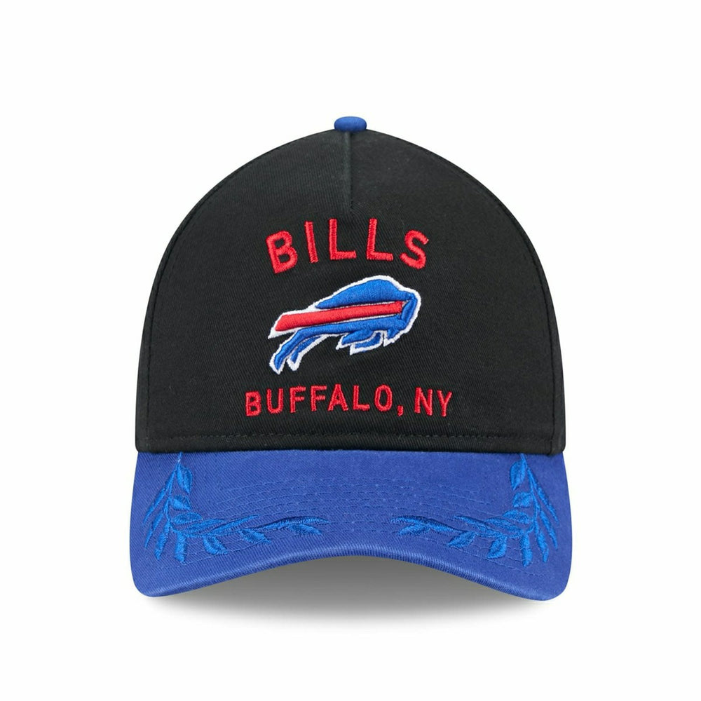 Buffalo Bills 2025 NFL Draft 9TWENTY A-Frame Adjustable Cap Black - Taass discount