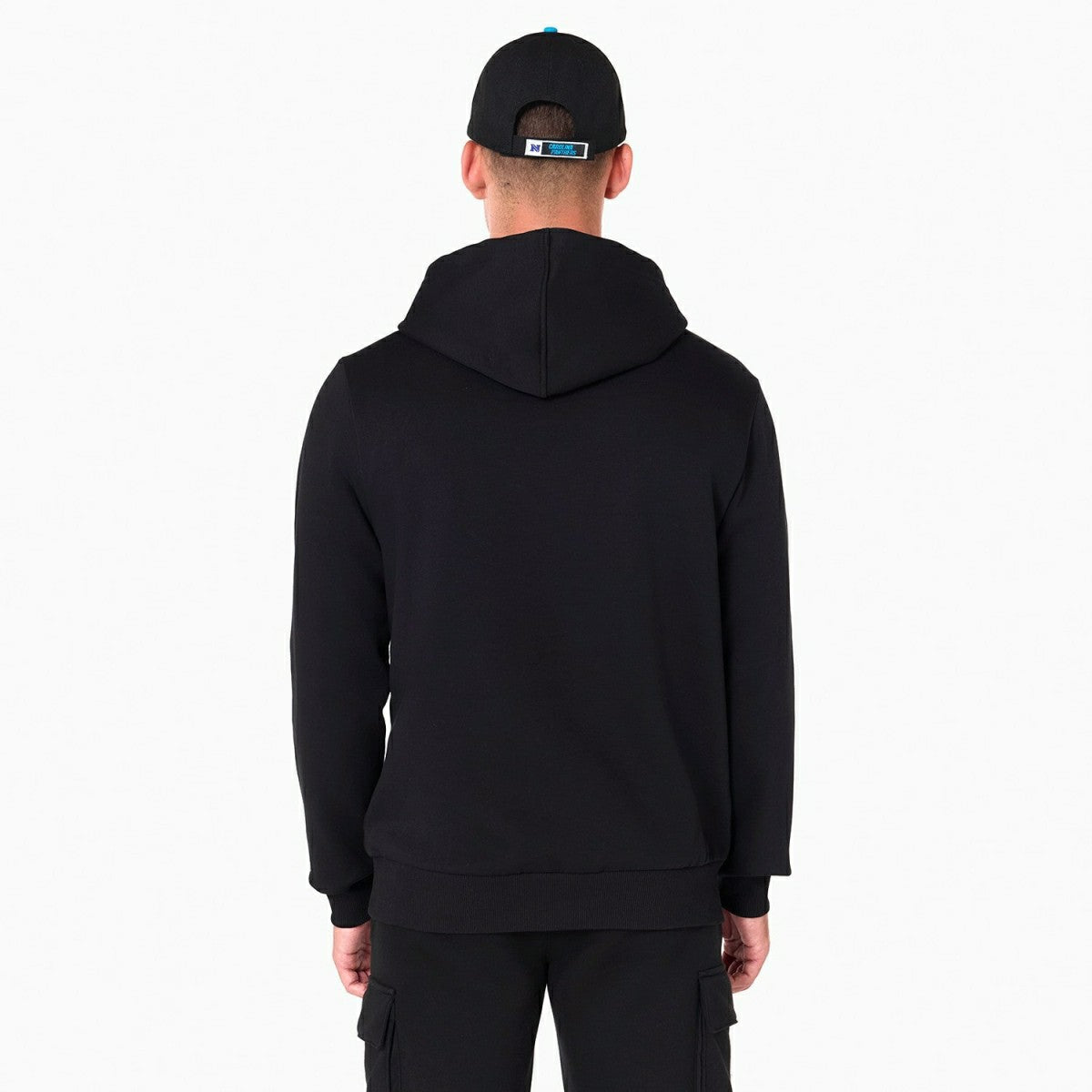 Carolina Panthers Logo Hoodie NFL Sweatshirt Black - Taass US