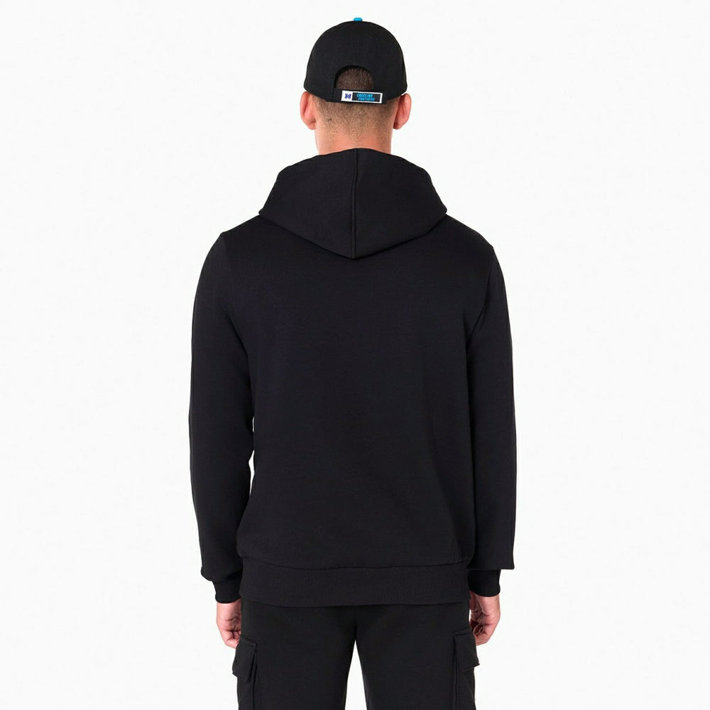 Carolina Panthers Logo Hoodie NFL Sweatshirt Black - Taass US