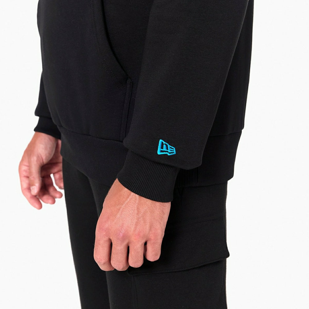 Carolina Panthers Logo Hoodie NFL Sweatshirt Black - Taass US