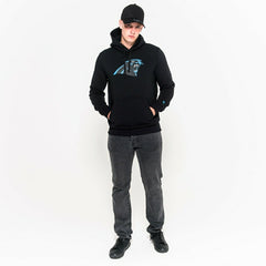 Carolina Panthers Logo Hoodie NFL Sweatshirt Black - Taass US