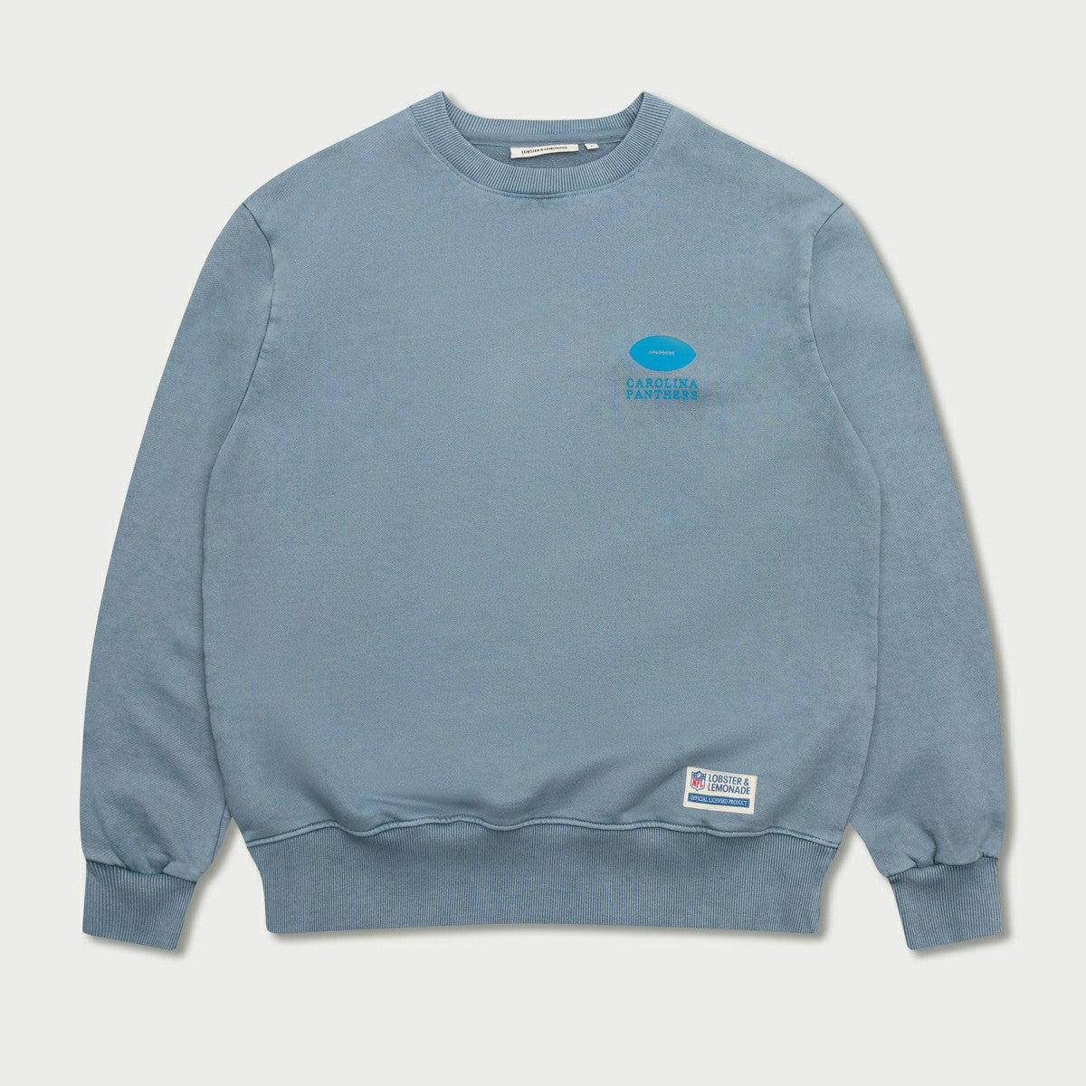 Carolina Panthers L&L '96 Classics NFL Crewneck Sweater Blue - Taass discount