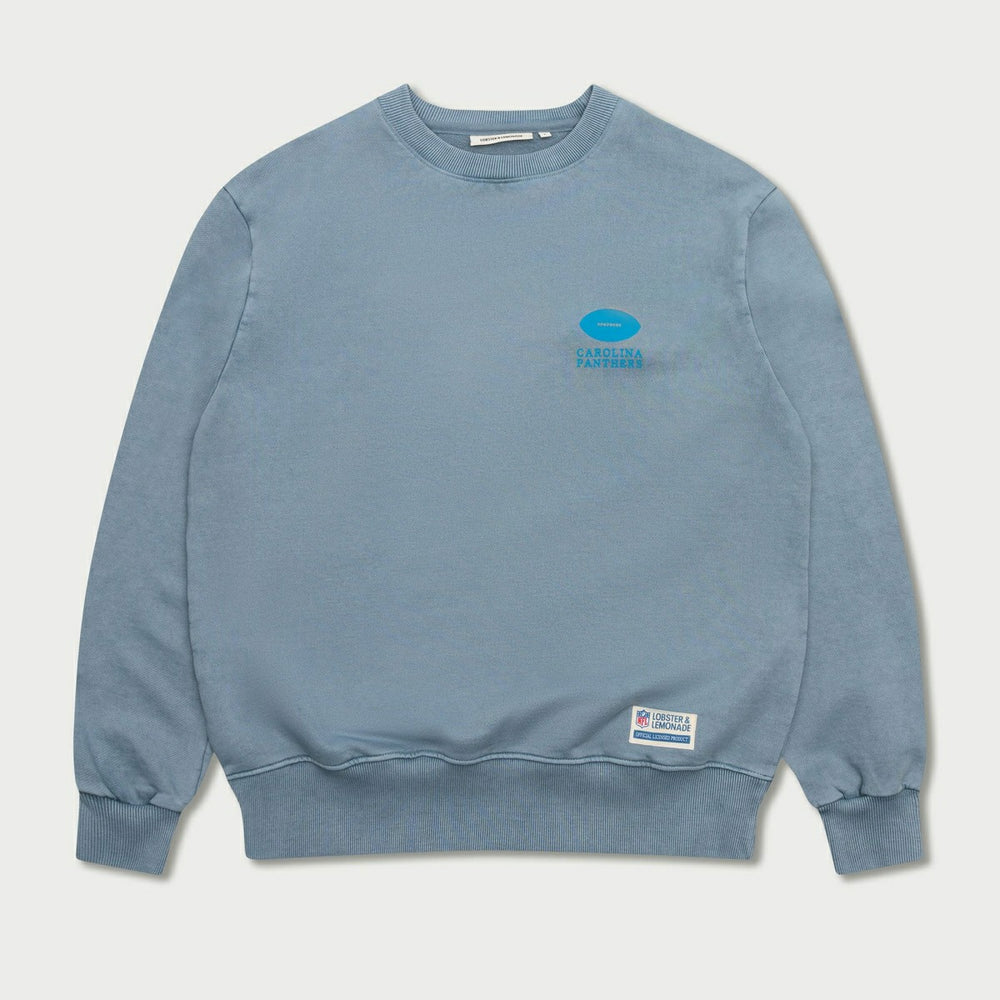 Carolina Panthers L&L '96 Classics NFL Crewneck Sweater Blue - Taass discount