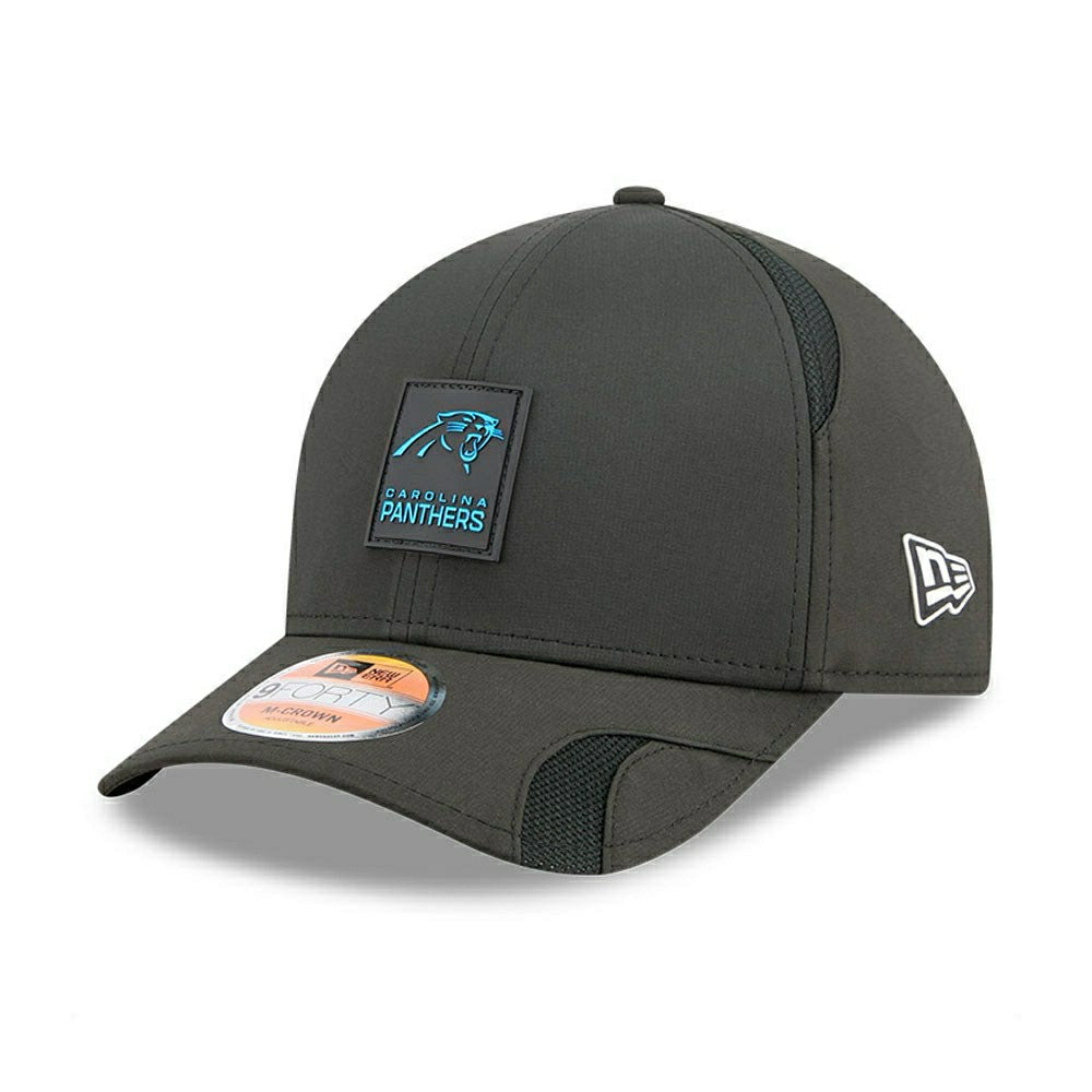 Carolina Panthers 2025 NFL On-Field Sideline 9FORTY M-Crown Cap Black - Taass for sale