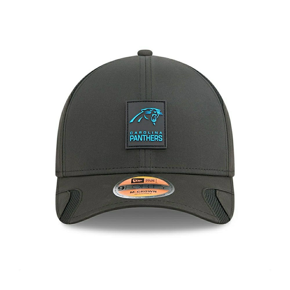 Carolina Panthers 2025 NFL On-Field Sideline 9FORTY M-Crown Cap Black - Taass for sale