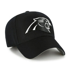 Carolina Panthers Black & White '47 MVP Adjustable NFL Cap Black - Taass on sale