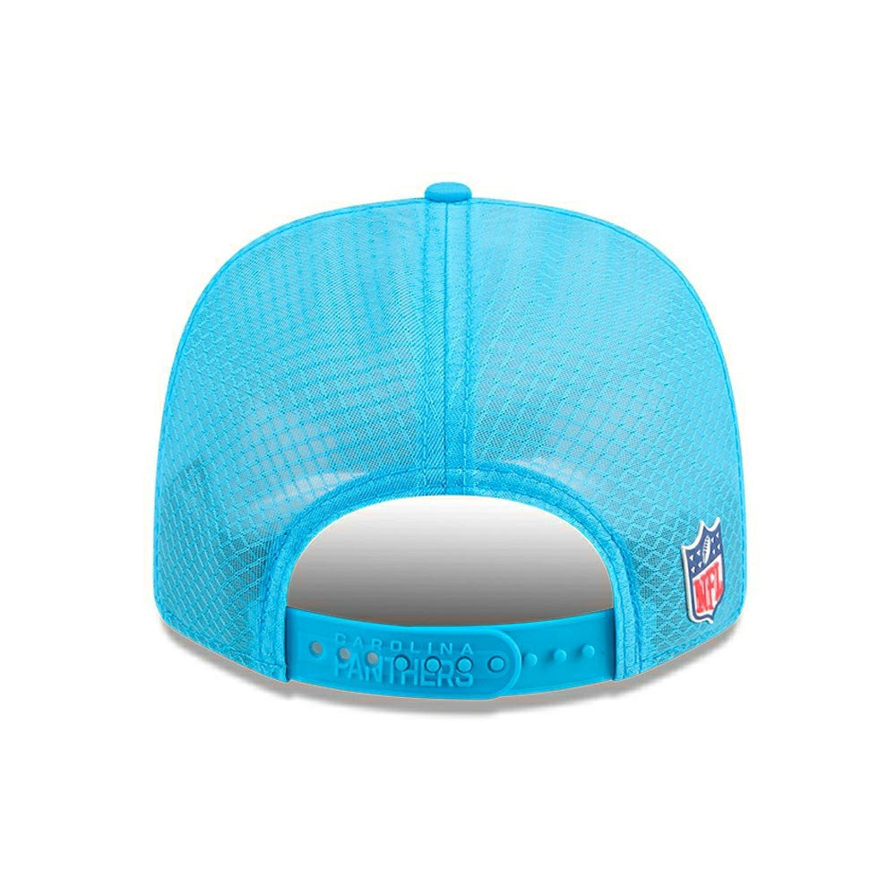 Carolina Panthers 2025 NFL On-Field Sideline 9SEVENTY Trucker Snapback Cap Blue - Taass sale