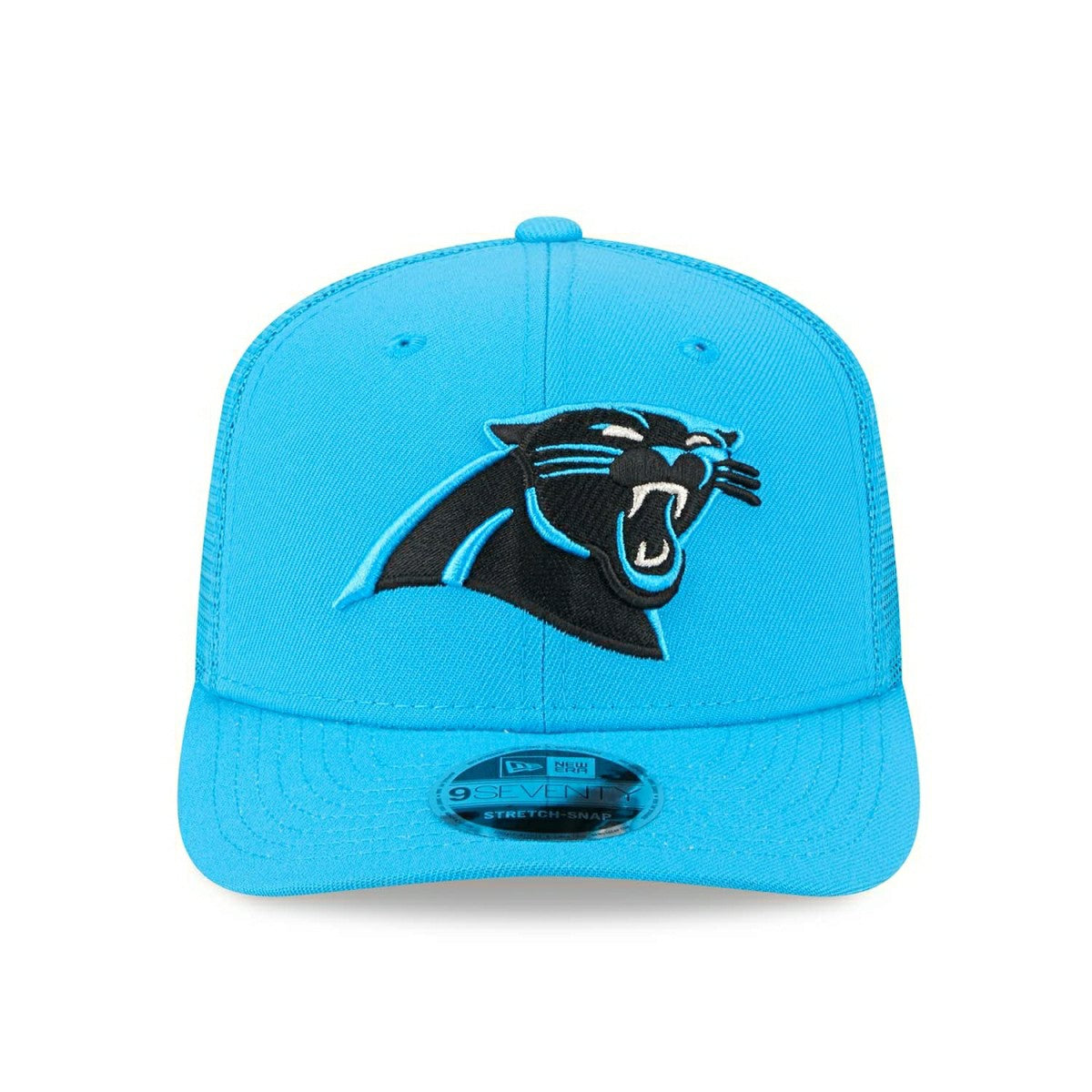 Carolina Panthers New Era Stretch-Snap 9SEVENTY NFL Trucker Cap Blue - Taass Online