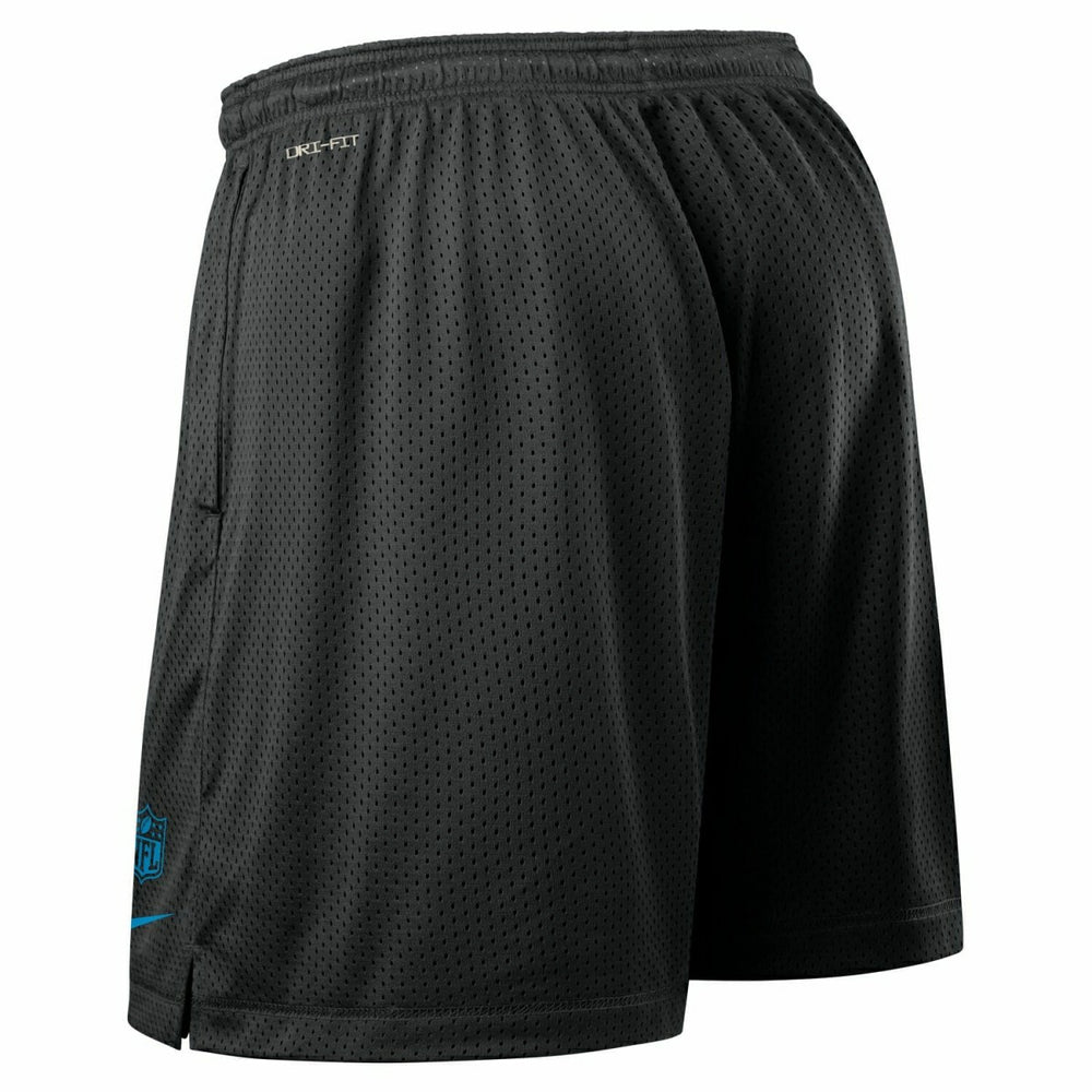 Carolina Panthers 2025 NFL Sideline Reversible Mesh Nike Dri-FIT Shorts Black - Taass outlet