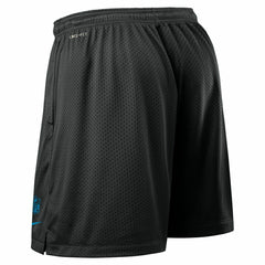 Carolina Panthers 2025 NFL Sideline Reversible Mesh Nike Dri-FIT Shorts Black - Taass outlet