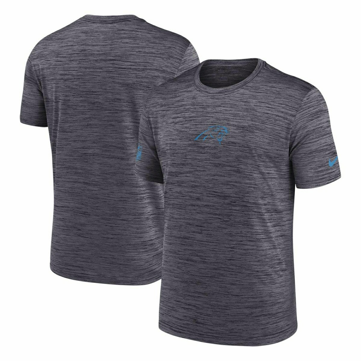 Carolina Panthers 2025 NFL Sideline Nike Velocity Performance T-Shirt Gray - Taass discount