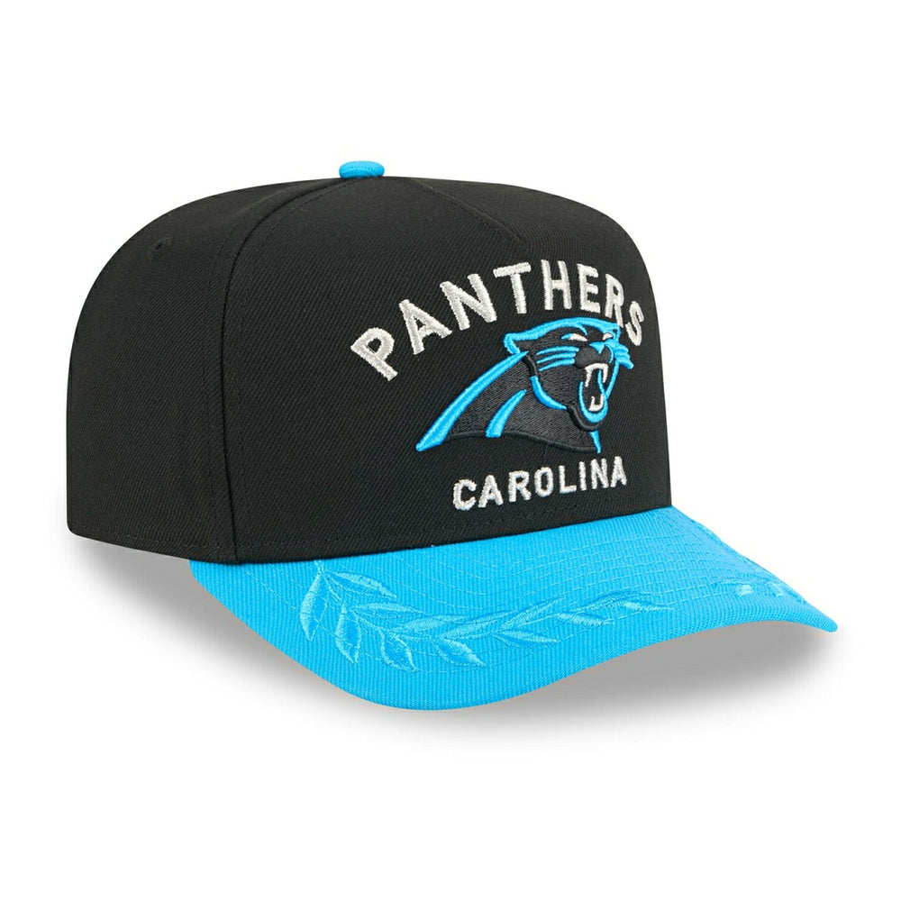 Carolina Panthers 2025 NFL Draft New Era 9FIFTY A-Frame Snapback Cap Black - Taass on sale